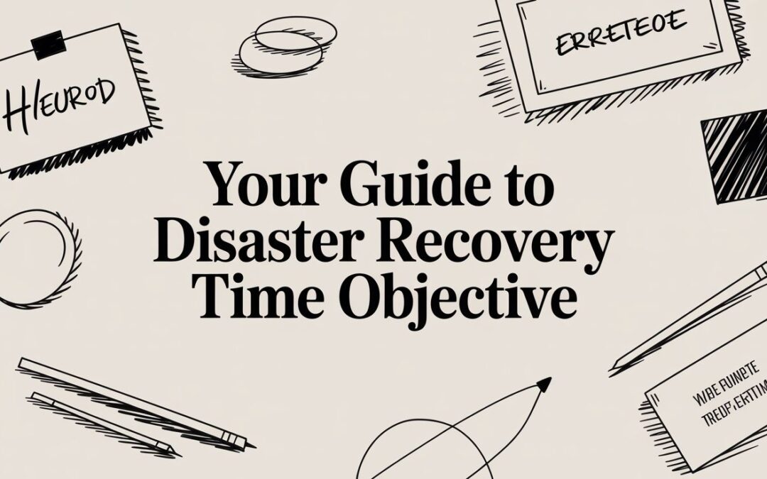 Your Guide to Disaster Recovery Time Objective