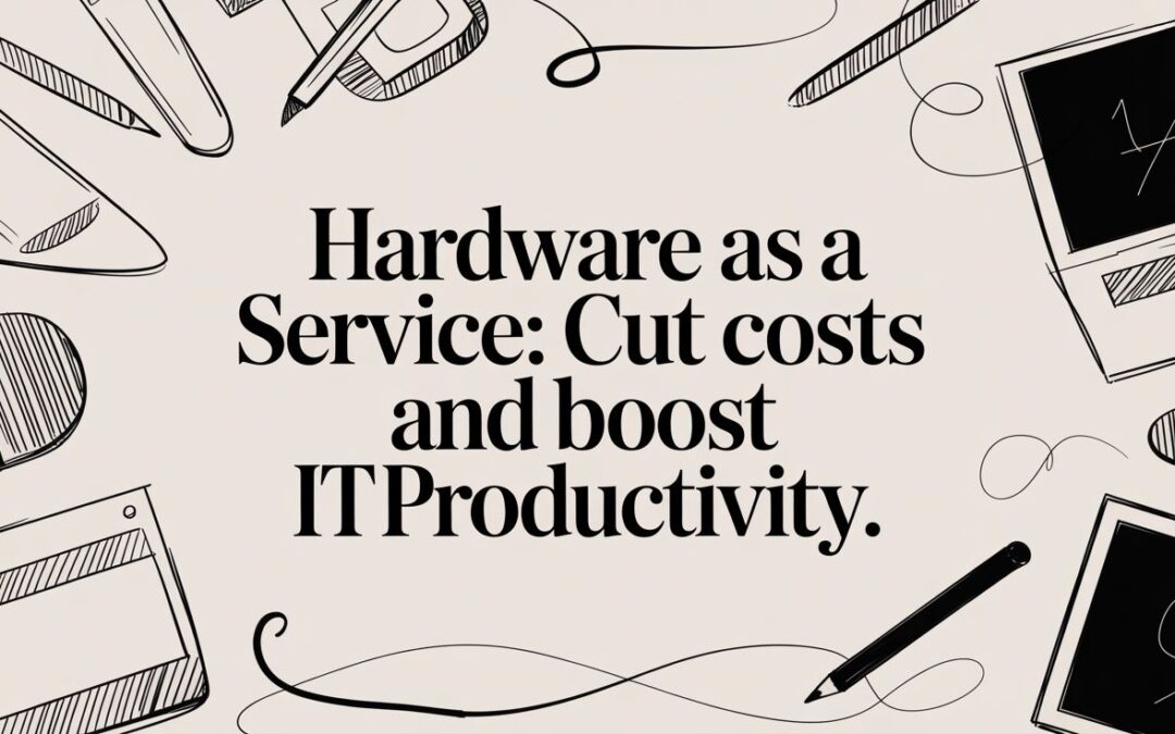 Hardware as a Service: Cut Costs and Boost IT Productivity