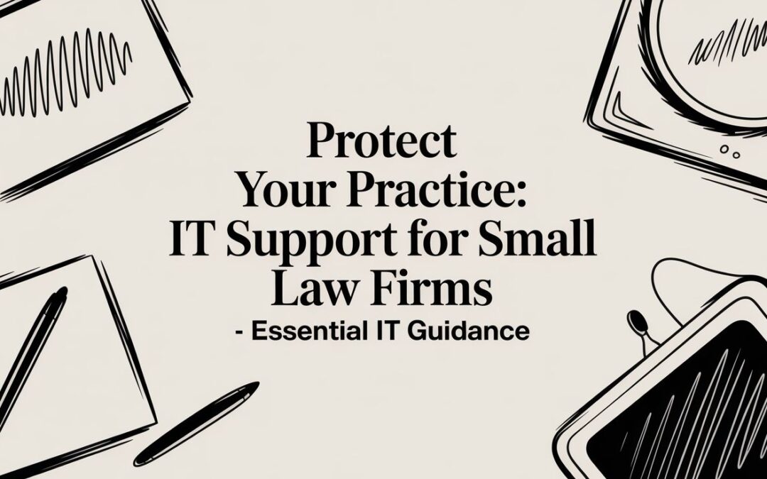 Protect Your Practice: it support for small law firms – Essential IT Guidance