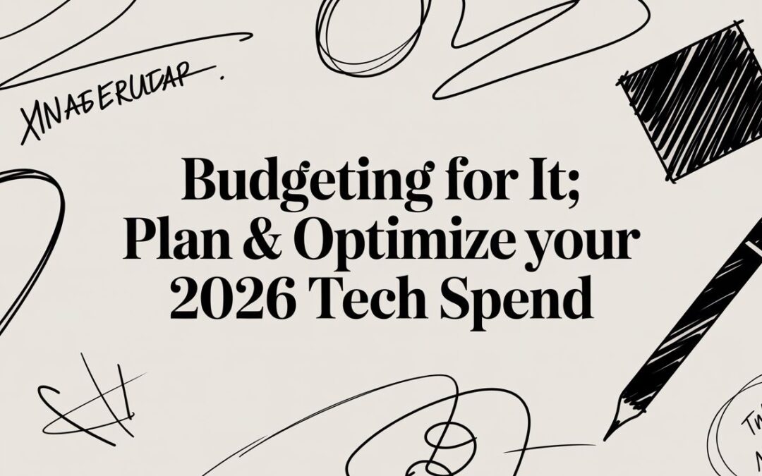 Budgeting for IT: Plan & Optimize Your 2026 Tech Spend