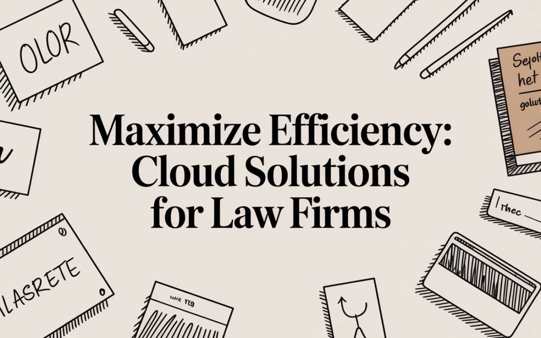 Maximize Efficiency: Cloud Solutions for Law Firms