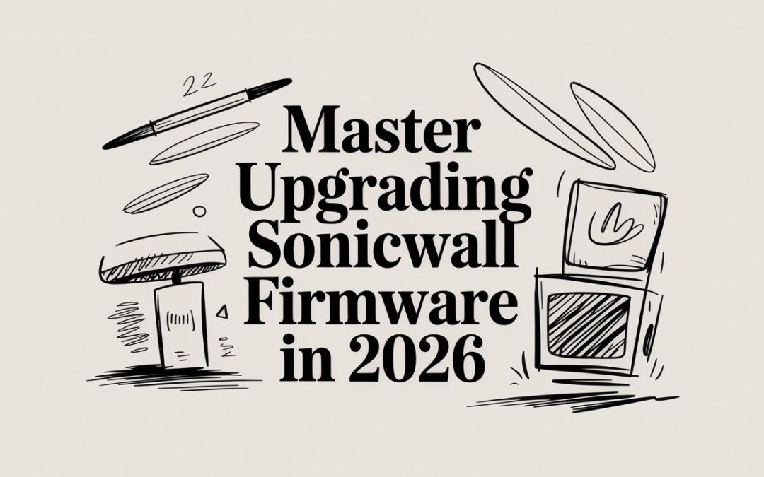 Master Upgrading SonicWall Firmware in 2026